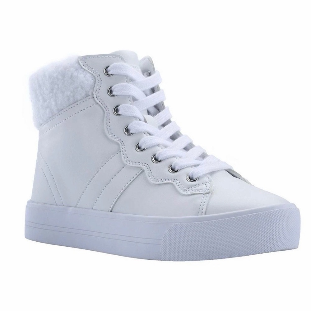Marc Fisher Dapyr2 White Athletic Training Shoes Sneakers Boots Womens Sz 9.5